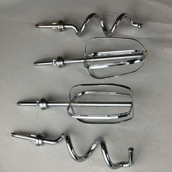 Oster Regency Kitchen Center Stand Mixer Attachments 4 pc Beater Dough hooks set - Picture 11 of 11